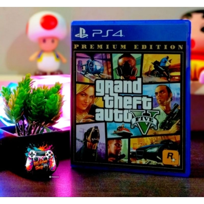 [Ps4] game: GTA V แผ่นเกมส์(มือ2) Ps4-Ps5