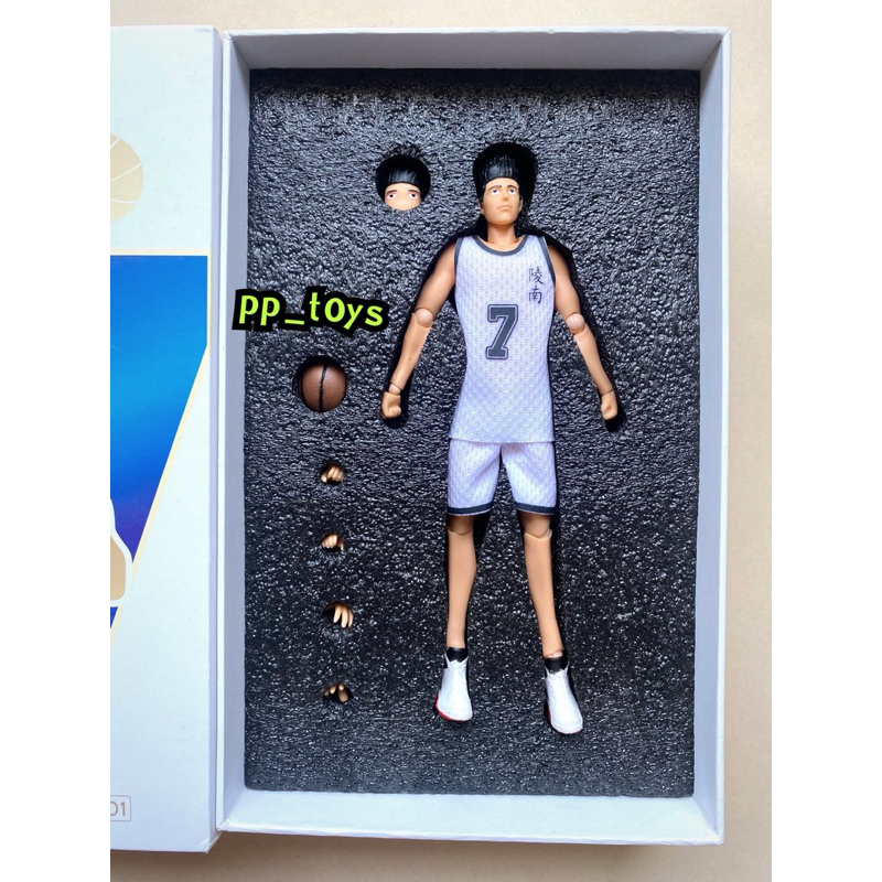 Dreamtoys No.7 Slam dunk Akira Sendoh 1:12 ชุดผ้า 6.5“ figure (cloth)