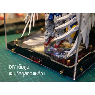 🚩 BOXDOG HG 🚩กล่องโชว์กันพลาสไตล์ DIY สุดเท่✨ มีไฟ ✨ไม่ต้องใช้อุปกรณ์ #ตู้โชว์โมเดล #ฟิกเกอร์