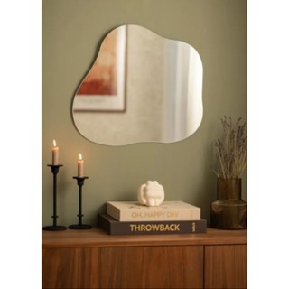 🪞กระจกเงาทรงFriimirror ฟรีตัวยึดติดผนัง🪞