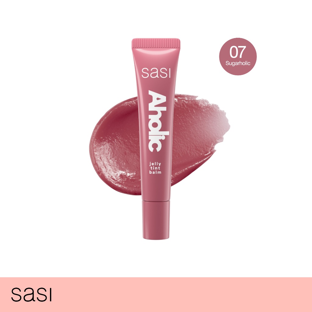 Sasi Aholic Jelly Tint Balm  เนื้อเจลลี่ฉ่ำวาว