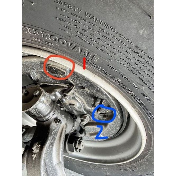 ยางอุดจานเบรก FC4J FC9J