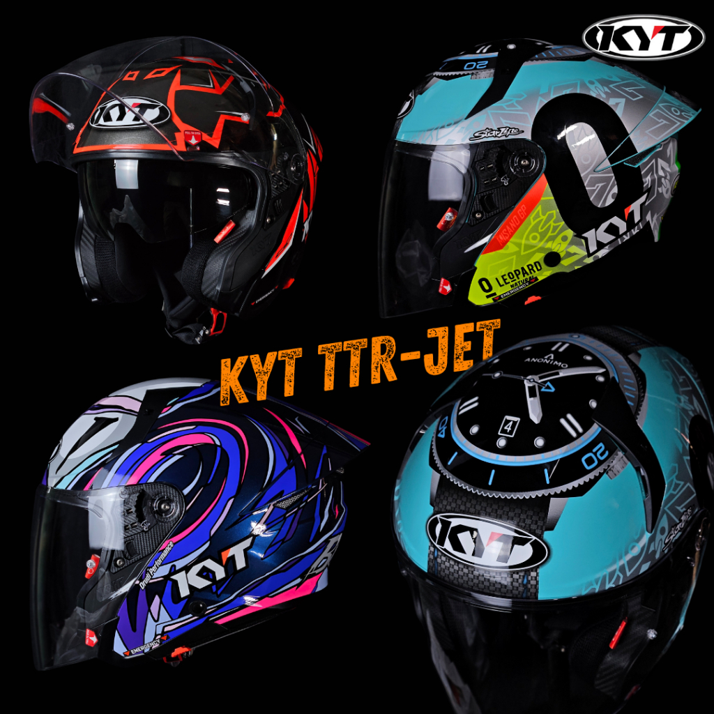 หมวกกันน็อคเปิด KYT TTR-JET