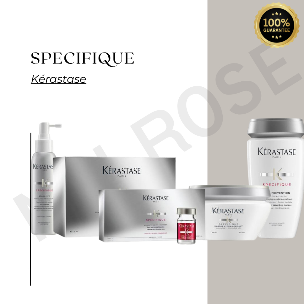 Kerastase Specifique  Shampoo / Masque / Stimuliste แชมพูแก้ผมร่วงมาก สำหับผมธรรมดา เส้นเล็กบาง