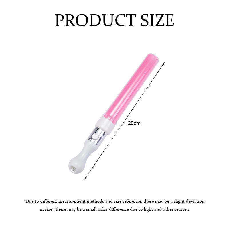 🎈แท่งเรืองแสง LED แท่งสั้นเรืองแสงแท่งกระพริบอุปกรณ์ประกอบฉากคอนเสิร์ตปาร์ตี้คอนเสิร์ต unomma - รูปที่ 7