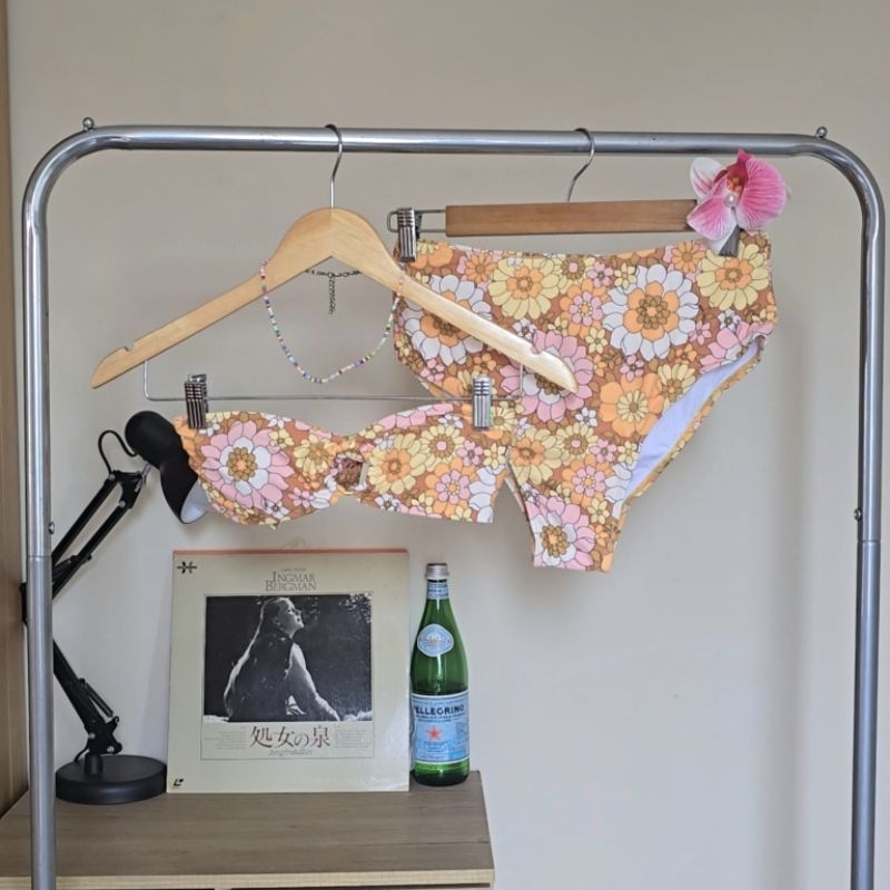 (พร้อมส่ง)BIKINI ชุดว่ายน้ำบิกินี่ บิกินี่สายฝอ บิกินี่สไตล์เกาหลี