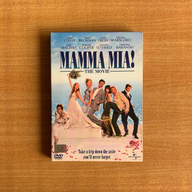 DVD : Mamma Mia! the Movie (2008) มัมมา มีอา! [มือ 2 ปกสวม] Meryl Streep / Amanda Seyfried / ดีวีดี 