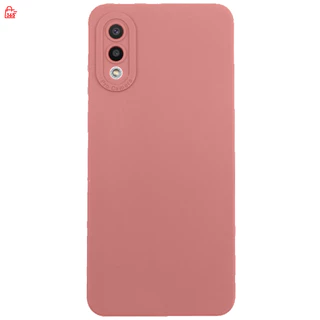 เคส สำหรับ Samsung Galaxy A02 M02 เคสซิลิโคนนิ่ม กันกล้อง TPU สีพื้น