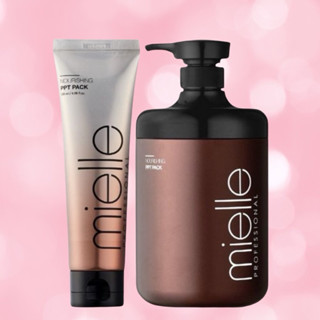 MIELLE Nourishing PPT Pack 120 1000 ML.ทรีทเม้น ดูแลซ่อมแซม …