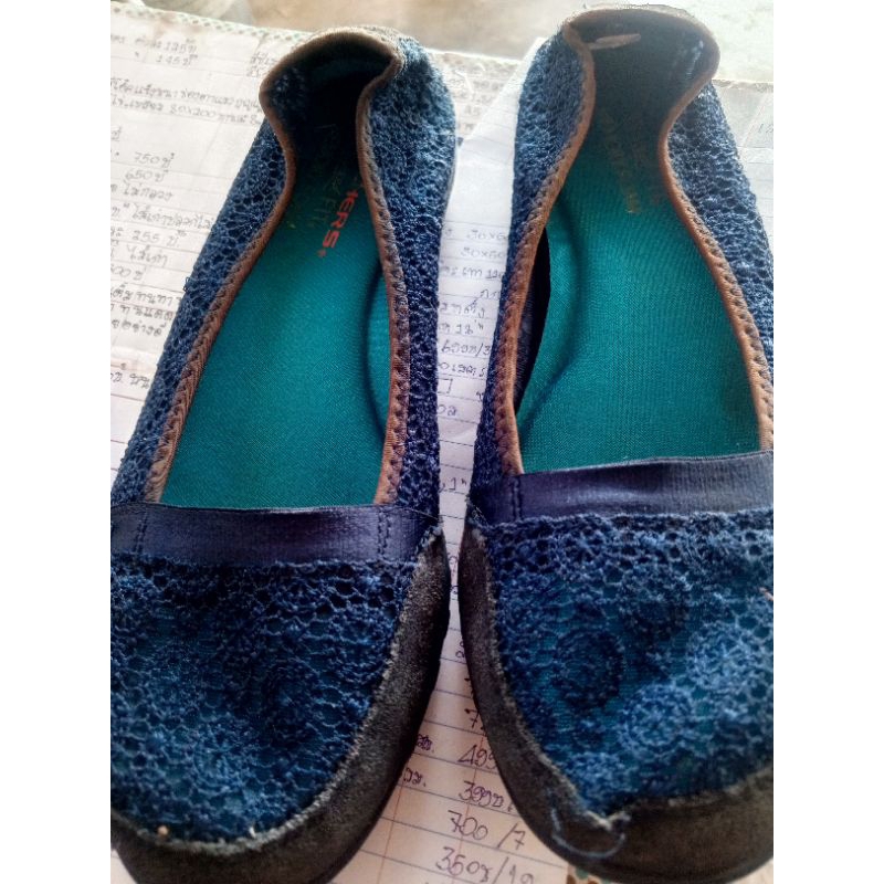 Skechers รองเท้าผู้หญิง รุ่น Relaxed Fit Breathe Easy Pretty Factor สีกรมท่า 38สำหรับผู้หญิง