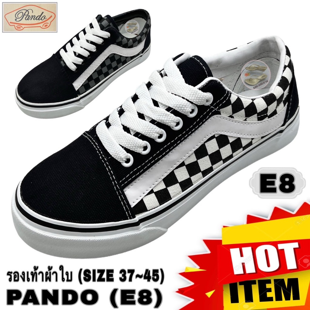 รองเท้าผ้าใบ PANDO (E8) (SIZE 37-45)