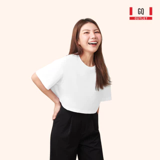GQ Everyday Crop Top เสื้อครอปผู้หญิง มี 4 สี ยืดแต่ไม่ย้วย ระบายอากาศดี เย็นสบาย ไร้กลิ่นอับ women crop เสื้อคอป