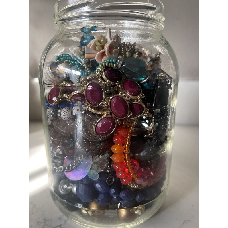 mystery jewelry jar ขวดสุ่มจิวเวอรี่sizeใหญ่