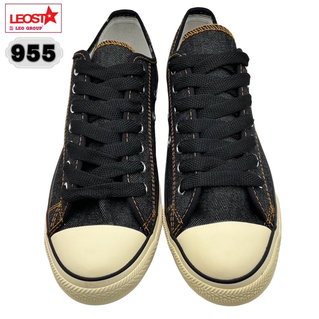 รองเท้าผ้าใบ LEO STAR (955,ผ้ายีนส์) (SIZE 37-45)
