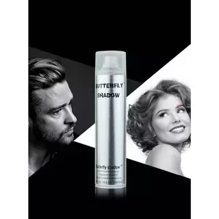 สเปรย์ฝุ่น บัตเตอร์ฟลาย ชาโดว์ ปริมาณสุทธิ 150-600 มล./BUTTERFLY SHADOW Hard Hold Hairspray Net 150-600 ml.