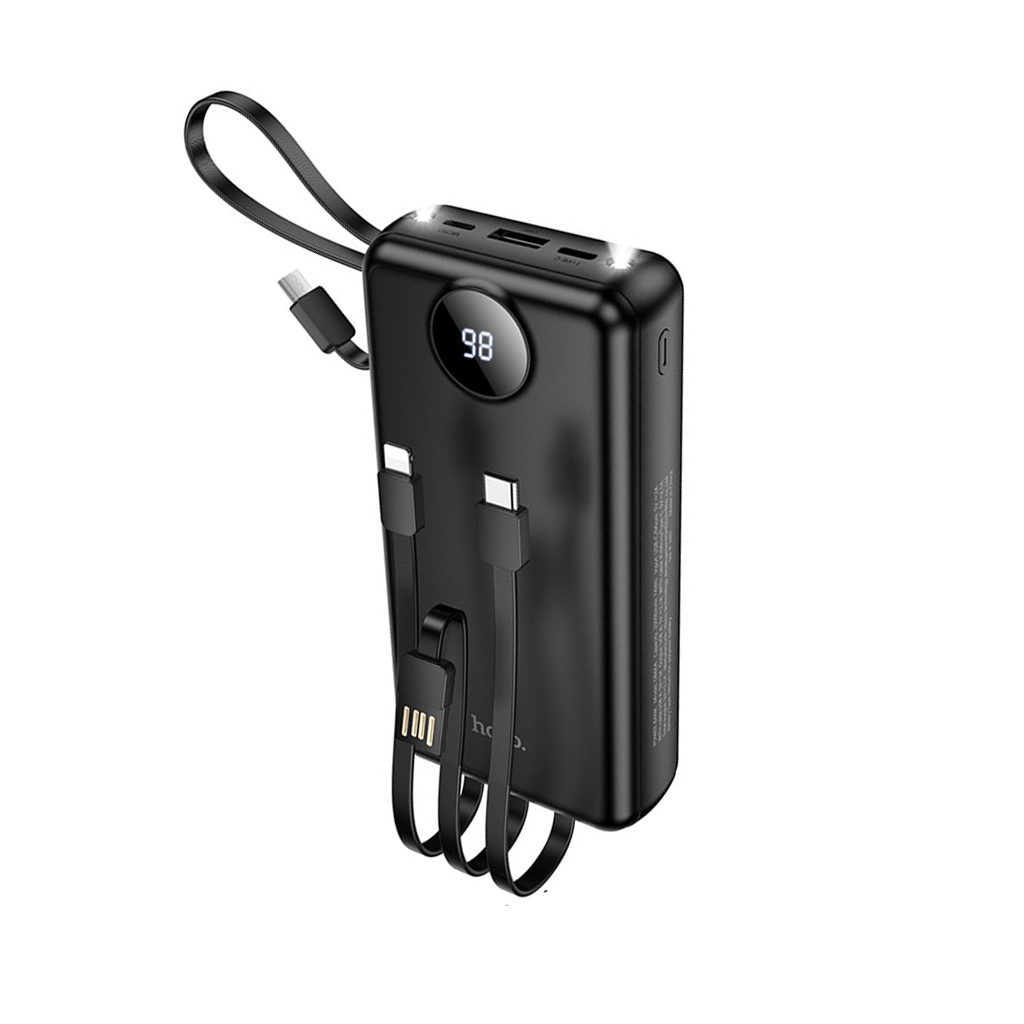 Hoco  แบตสำรอง 20,000mAh  พร้อมสายในตัว powerbank ชาร์จเร็ว มีมอก. DB66A G93