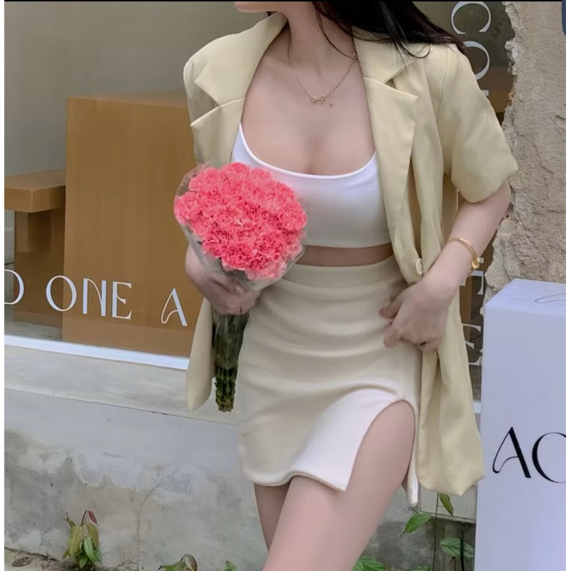 ส่งต่อกระโปรงแบนด์ 94beb.clothes  รุ่น Jimmy Skirt  size s