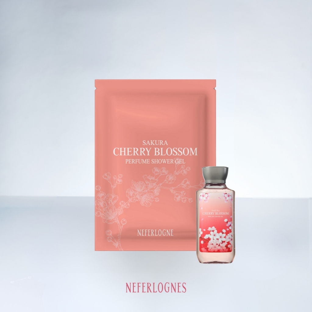 Perfume Shower Gel Sakura Cherry Blossom (8ml) - Neferlogne