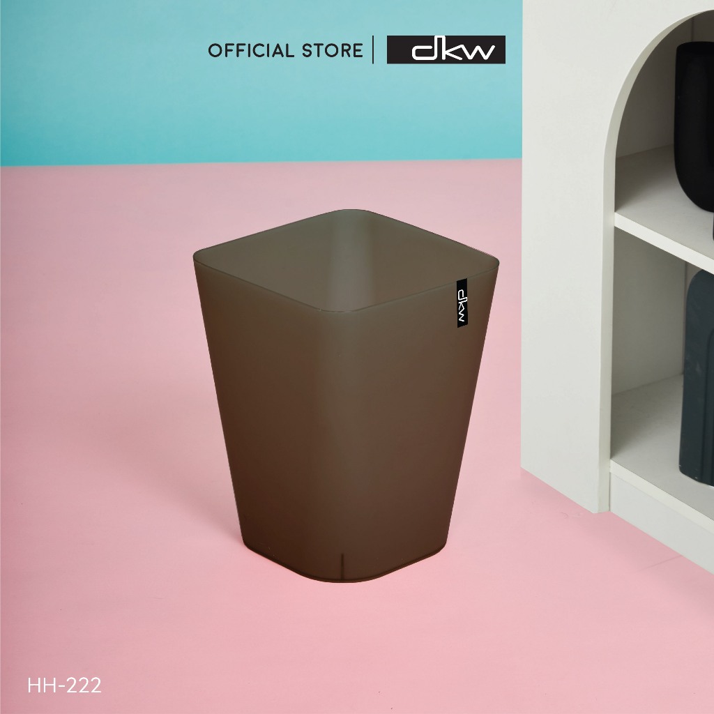 Minimal Around HH-222P ถังขยะเหลี่ยม (ไม่มีฝา) 5.5L  ถังขยะ มินิมอลTrash bin 5.5 Liter