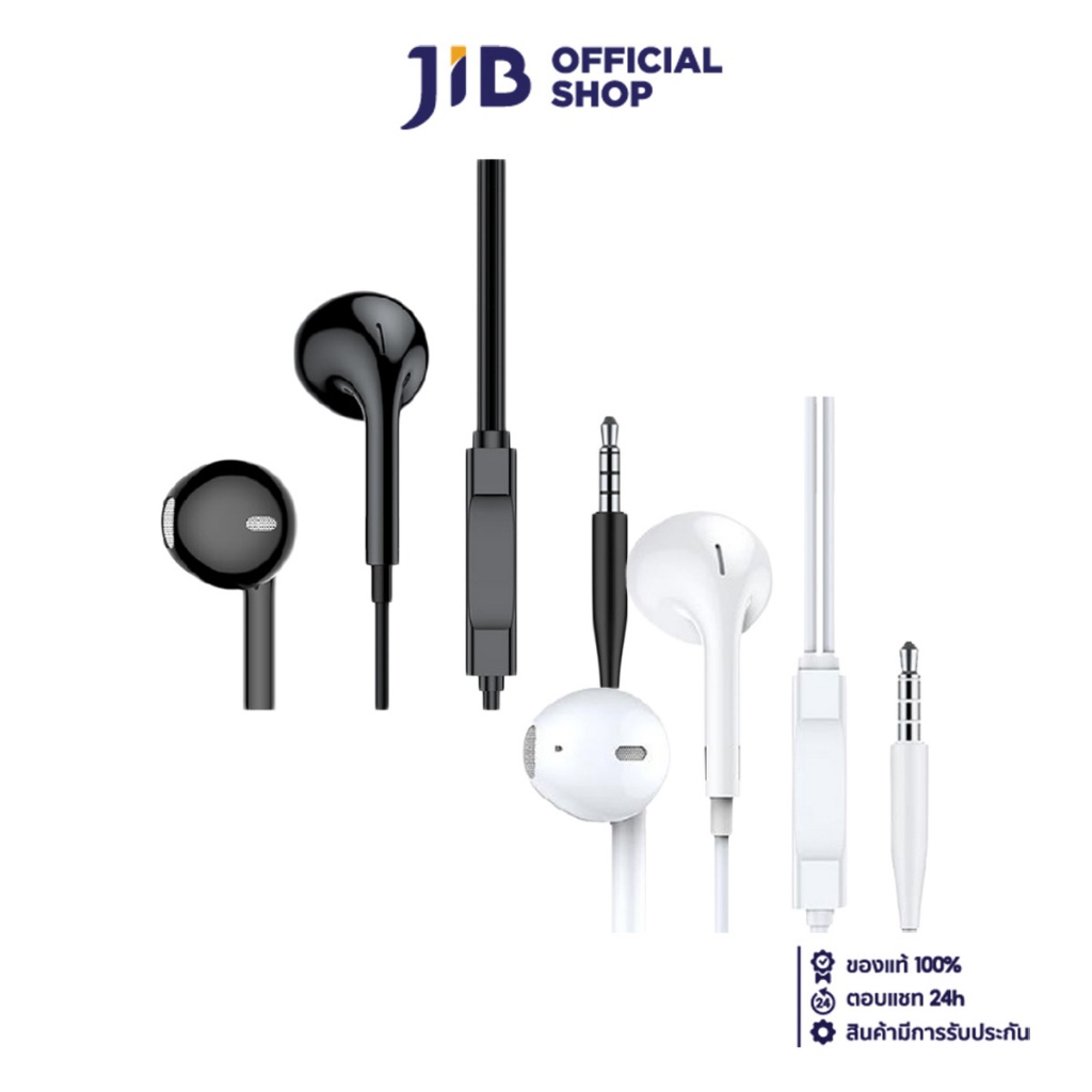 EARPHONE ROBOT SEMI WIRED 3.5mm (RE10) 1.2M