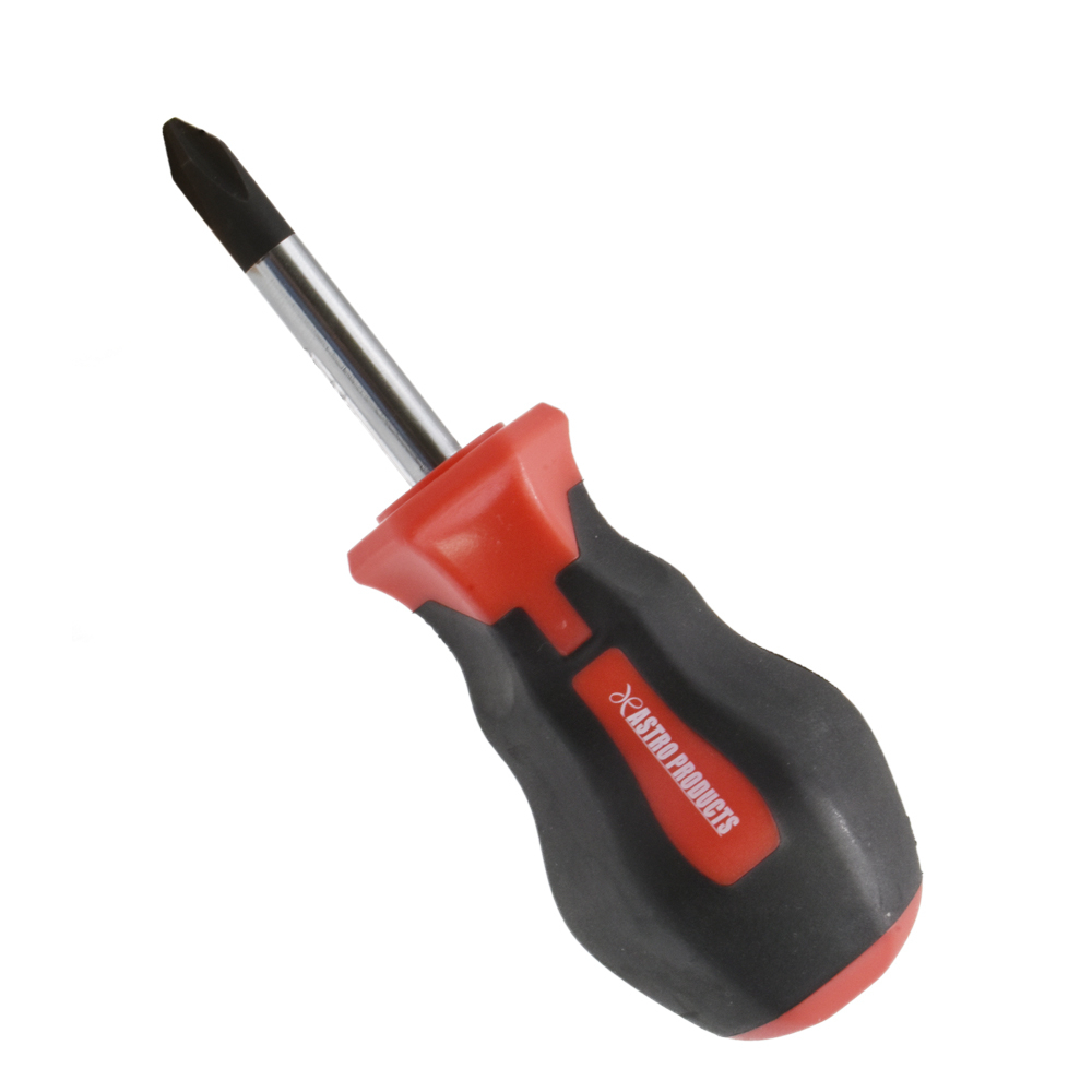 ไขควงด้ามสั้น PH2×38 มม. STUBBY SCREWDRIVER PH2×38MM