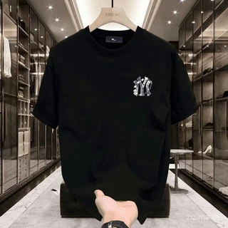 เสื้อยืด oversize พิมพ์ลาย สไตล์อเมริกันวินเทจ คอกลม ส่งจากไทย S-3XL