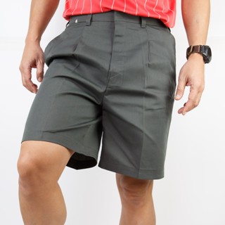 กางเกงขาสั้นผ้าคอมพ์ กางเกงผ้าค็อตตอนคอมพ์ Nicman ทรงสวยใส่ส…