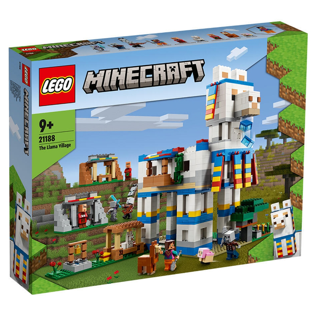 21188 : LEGO Minecraft The Llama Village (สินค้ากล่องไม่สวย)