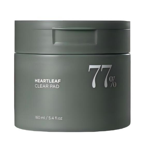ANUA ทำความสะอาดอย่างอ่อนโยน, ขัดผิว, ให้ PHA, Balance PH - Heartleaf 77 Clear Toner Pads