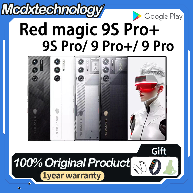 【Global Rom】Nubia Red magic 9S Pro+/Red magic 9S Pro Red magic 9 Pro+ Snapdragon 8 Gen 3 Dual SIM Ga