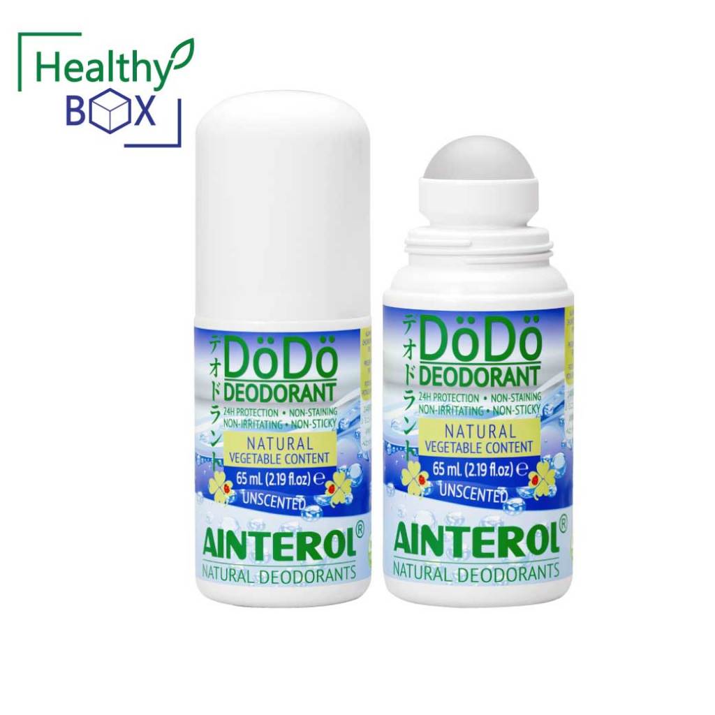 AINTEROL DoDo Deodorant 65ml ไอยน์เตโรล เดอเด้อ ดีโอเดอแรนท์  ช่วยลดกลิ่นกาย ลดเหงื่อ ให้รู้สึกแห้งส