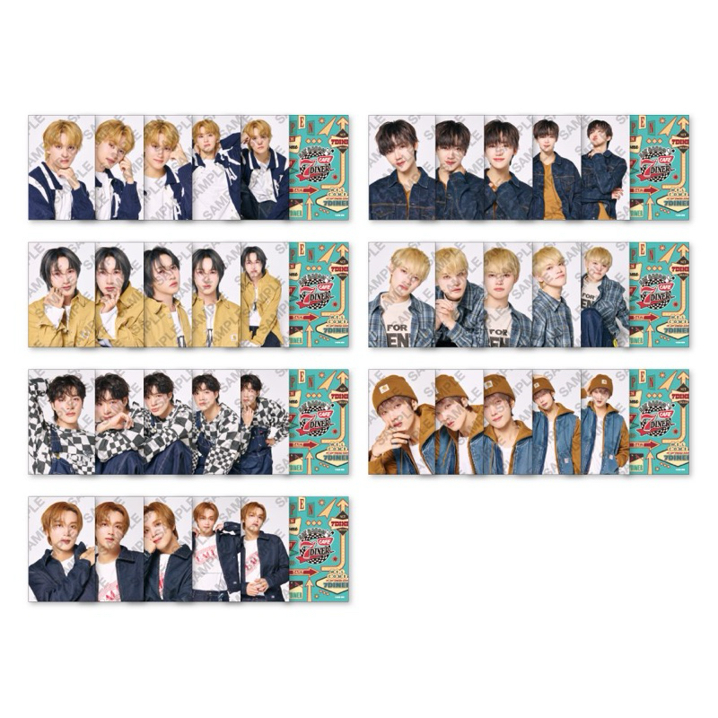 พร้อมส่ง 7diner trading card japan cafe