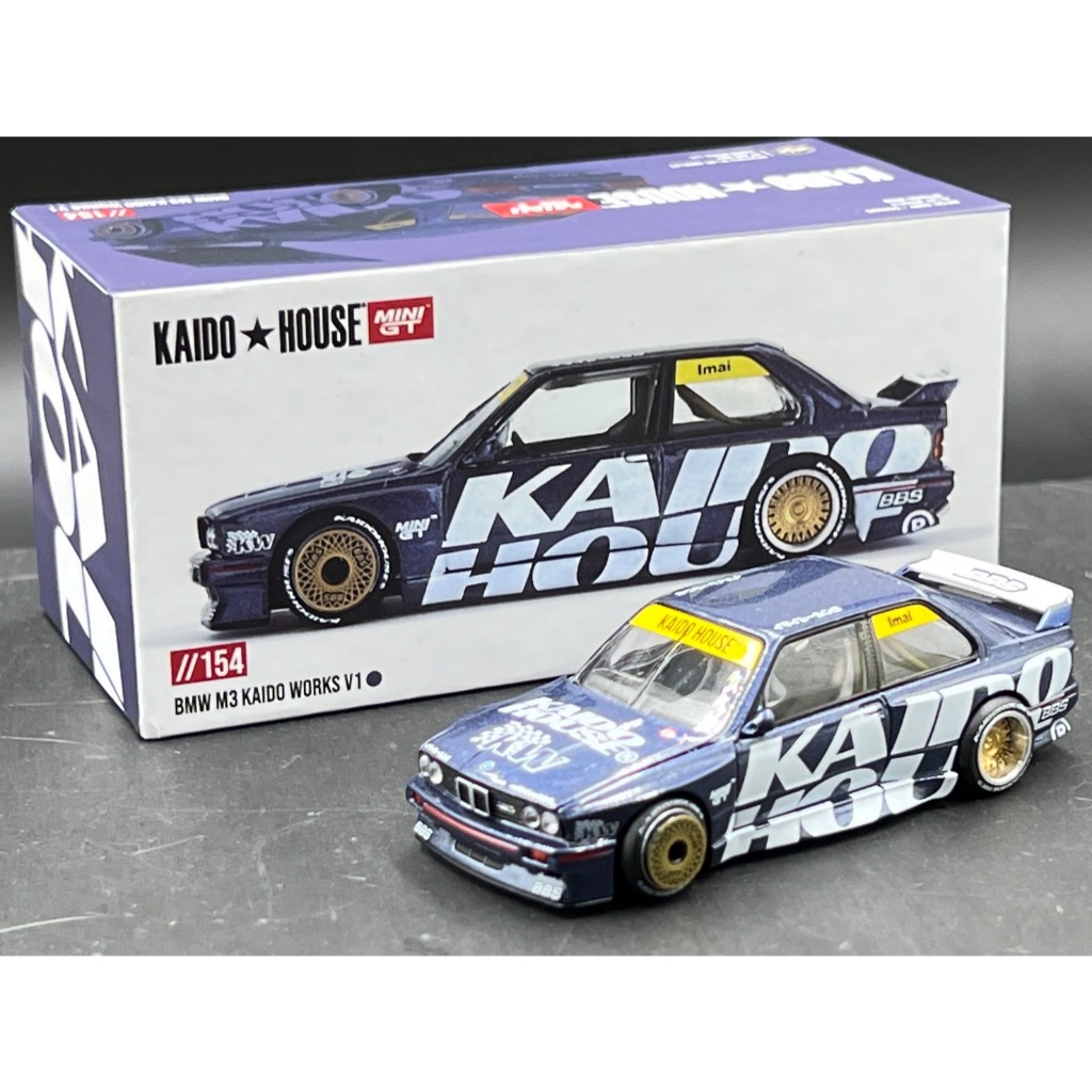 Kaido House x Mini GT BMW M3 (E30) KAIDO WORKS V1