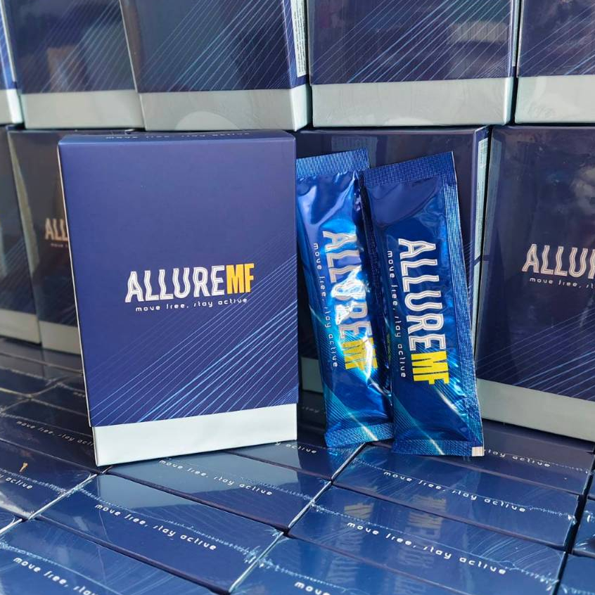 อัลลัล เอ็มเอฟ(4 แถม1 กล่อง)ALLURE MOVE FRE ผลิตภัณฑ์เสริมอาหารคอลลาเจนชนิด ผงละลายน้ำ