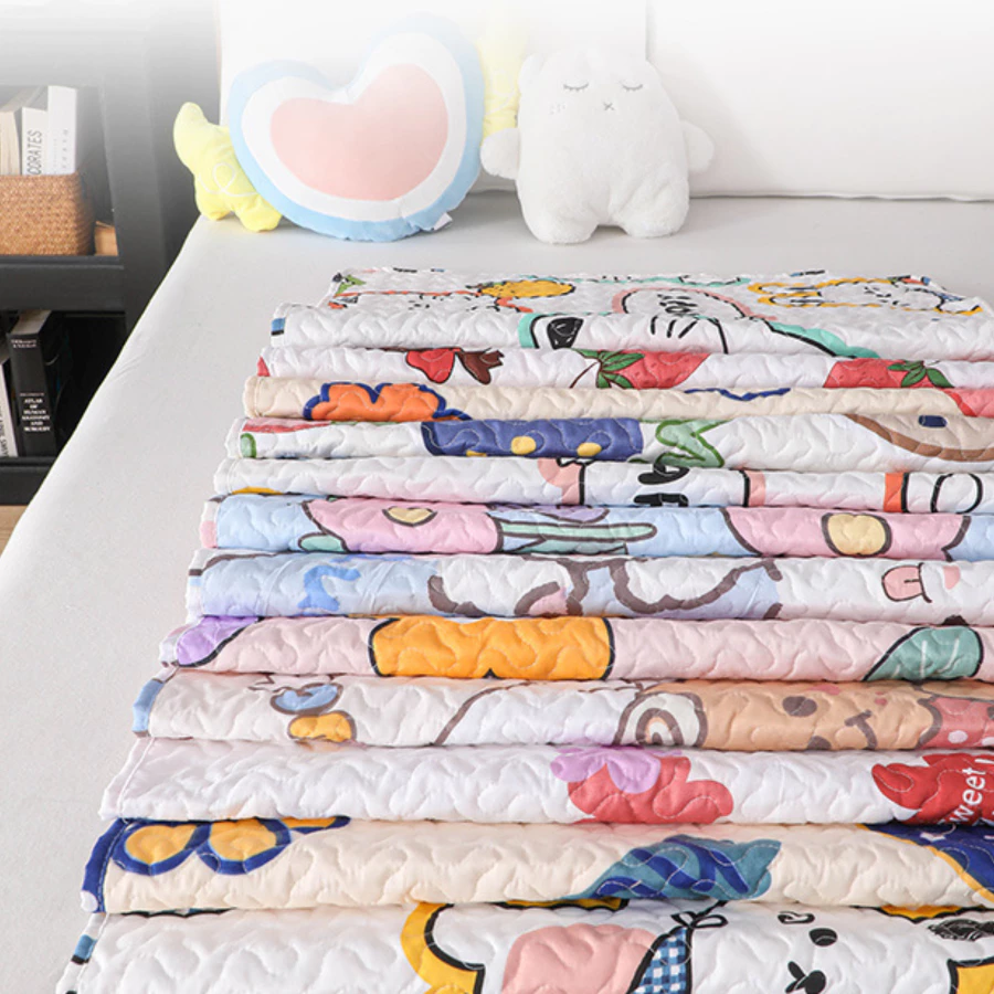 ผ้ารองนอนผ้าฝ้าย Cotton ขนาด 90x180 ซม. / 90x210 ซม. thumbnail 6