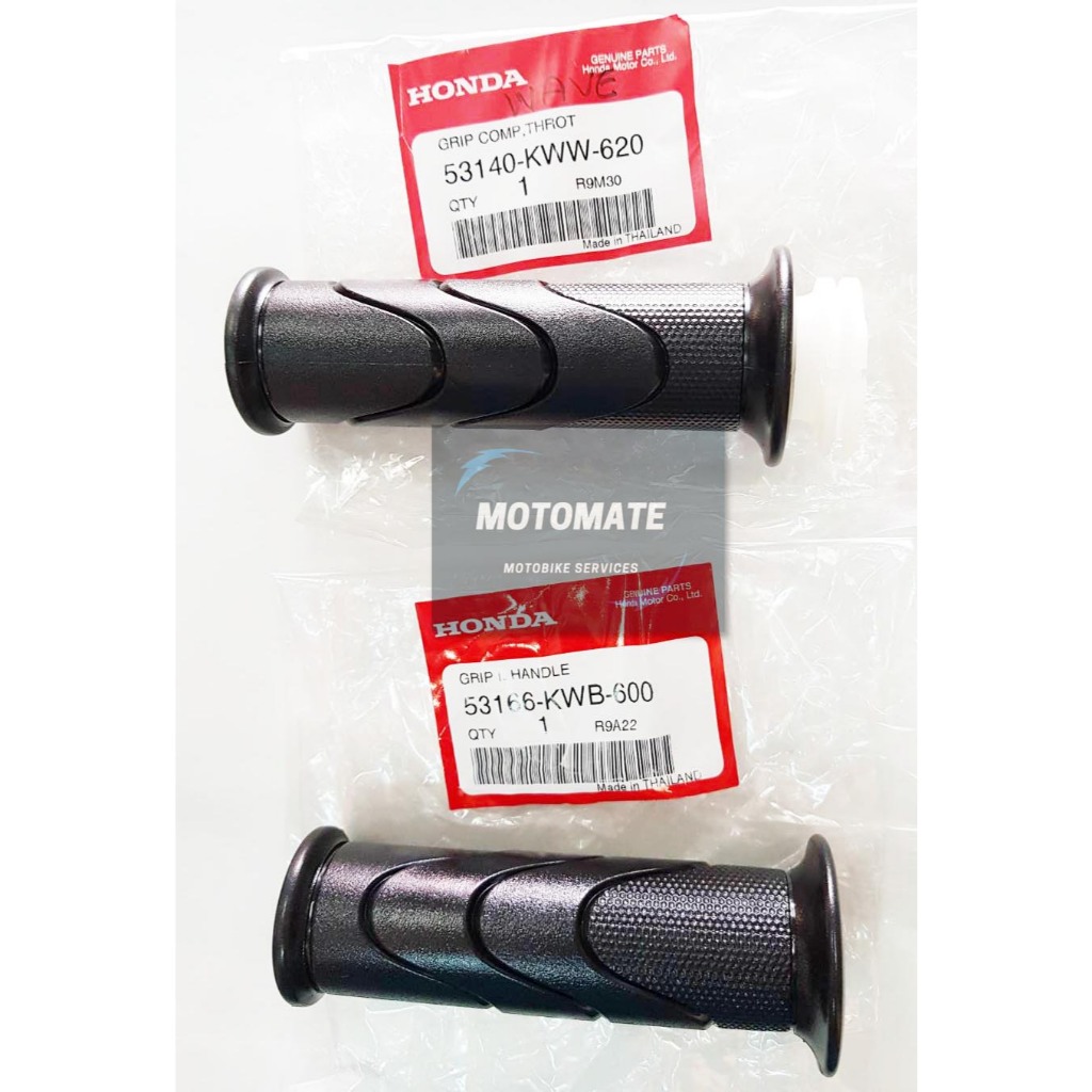ปลอกมือ 1 คู่ + ไส้เร่ง Honda Wave 110i  ของแท้เบิกศูนย์ 53140-KWW-620