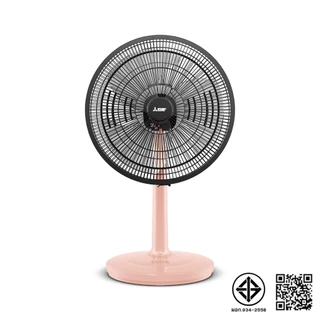 MITSUBISHI ELECTRIC พัดลมตั้งโต๊ะ D12A-GB แบบกดปุ่ม ขนาดใบพัด 12 นิ้ว