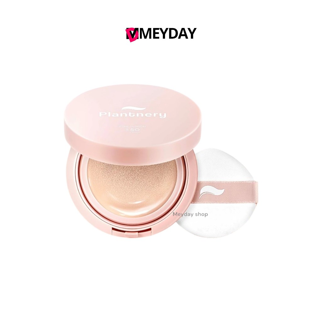 Plantnery Pore Perfect Acne Cushion Spf50 Pa++++ แพลนท์เนอรี่ พอร์ เพอร์เฟค แอคเน่ คุชชั่น 15g