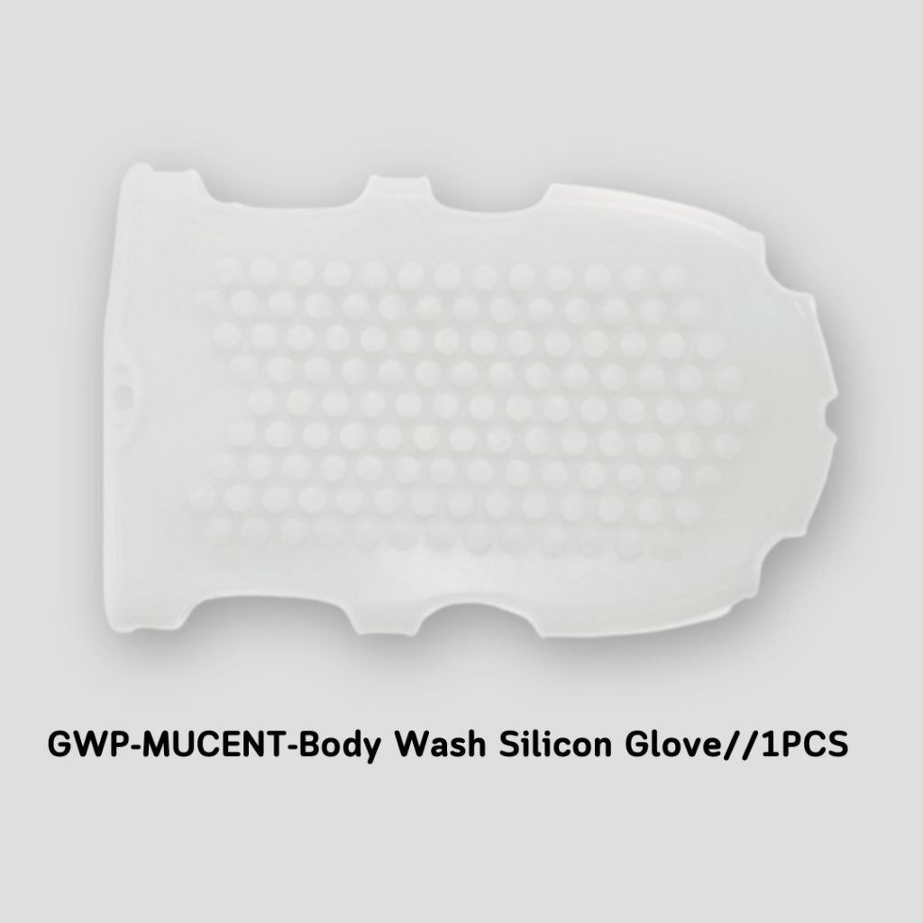 [MISSYKIM] GWP-MUCENT-Body Wash Silicon Glove//1PCS