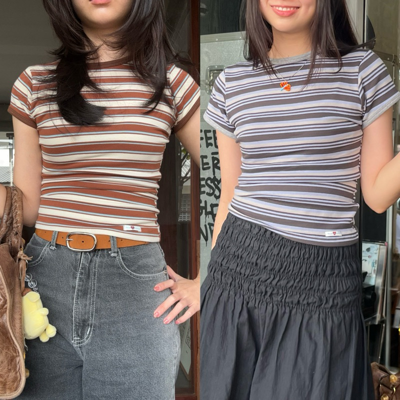 Thame babytee🐻 เสื้อเบบี้ทีลายทาง (beamed.bkk)