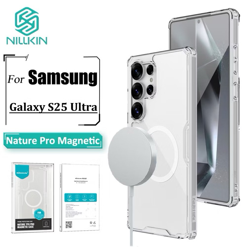 เคส Nillkin Nature Pro Samsung Galaxy S25 Ultra / S24 Ultra / S23 Ultra Case Magnetic Ultra Thin Lux