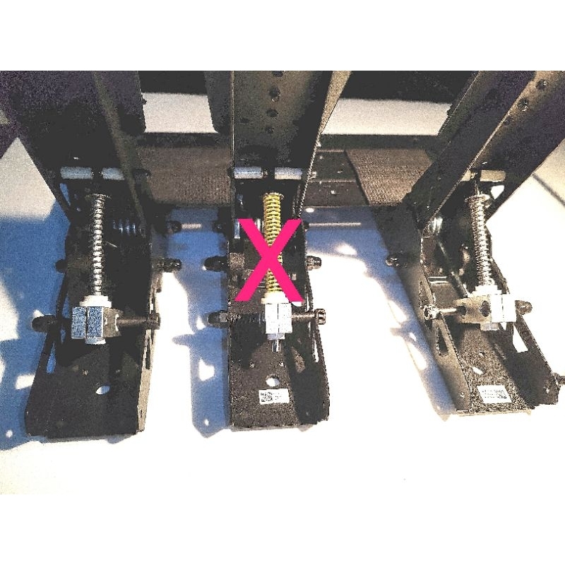 Moza sr-p lite accelerator & clutch pedal damper modifying kit for sim racing, by Seven7