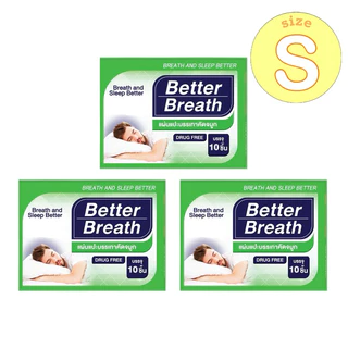 แผ่นแปะจมูก BetterBreath นอนกรน ภูมิแพ้คัดจมูก
