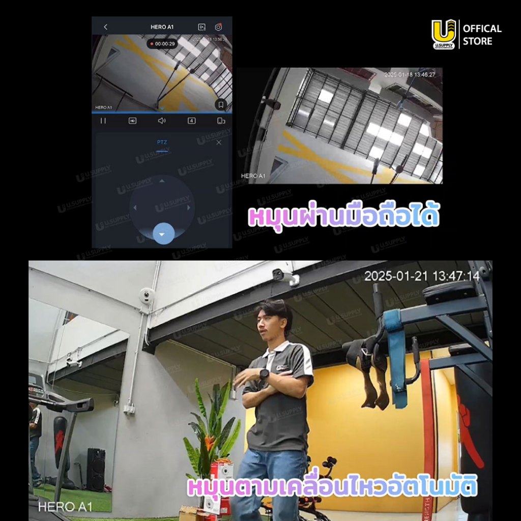 [5.15]มีส่งด่วน!! Dahua HERO A1 3MP กล้องวงจรปิดภายใน WIFI มีไมค์พูดโต้ตอบได้/มีเตือนเสียงไซเรน/หมุนได้360องศา