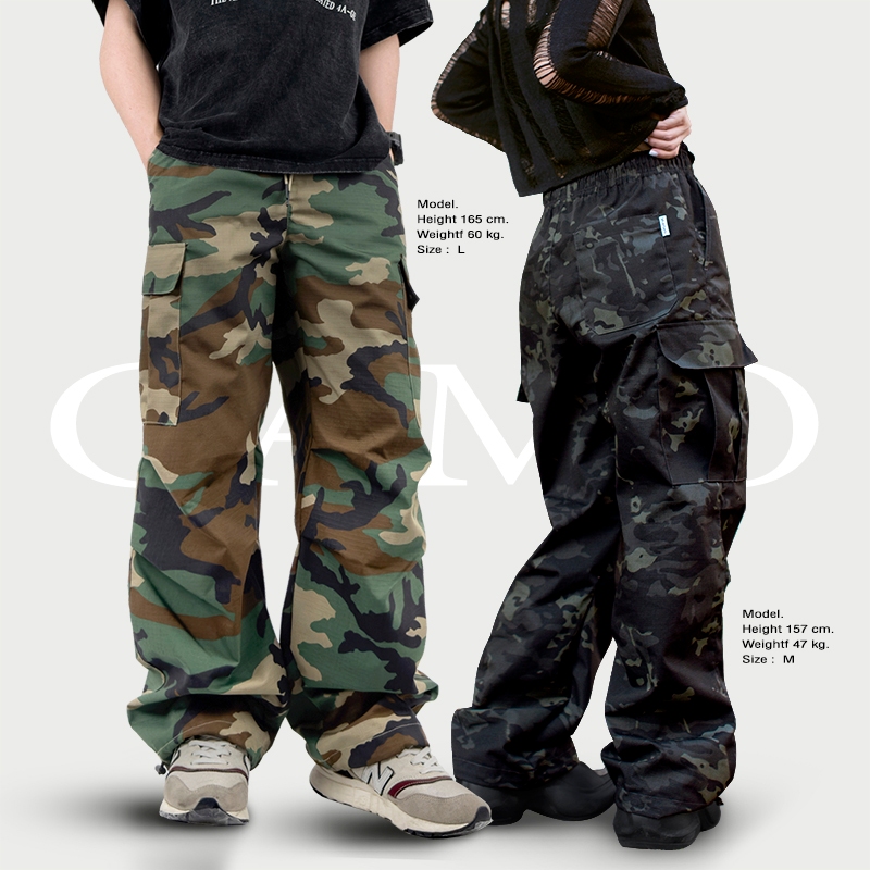 Shouwa | CAMO PANTS (กางเกงลายทหาร)