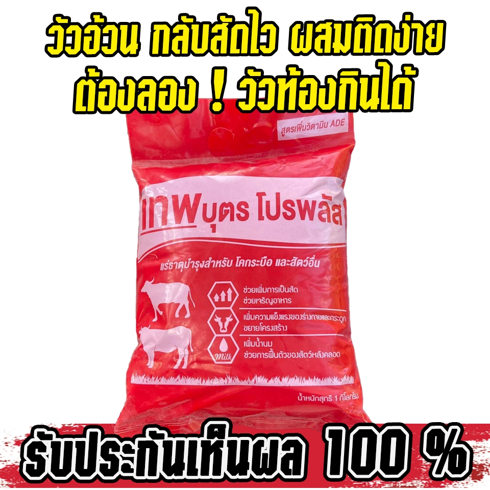 เทพบุตรโปรพลัสอาหารเสริมบำรุงสัตว์แร่ธาตุ14ชนิด