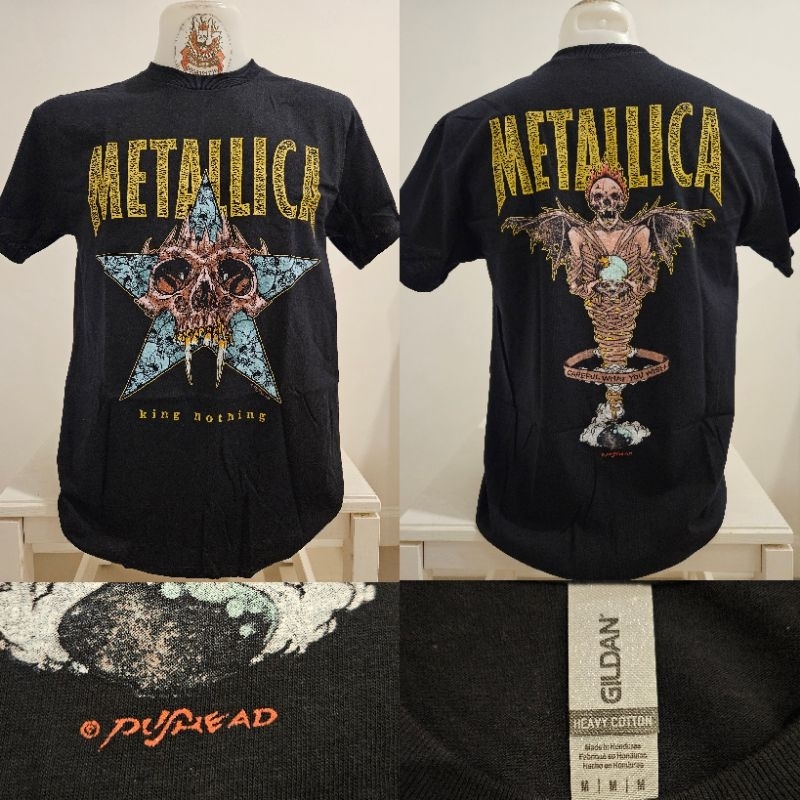 🌍เสื้อวง METALLlCA เสื้อวง งานลิขสิทธิ์แท้ 100% ป้ายGILDAN UK สินค้ามือ1 🚩