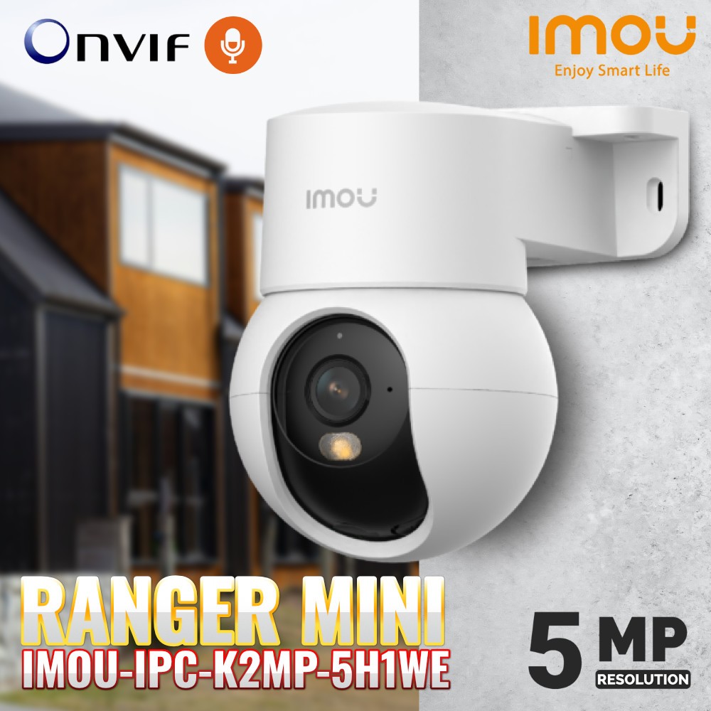 ⚡️กล้องวงจรปิด⚡️Dahua IMOU Ranger Mini (5MP) คมชัด 5 ล้านพิกเซล รองรับ WiFi 6 (IMOU-IPC-K2MP-5H1WE)