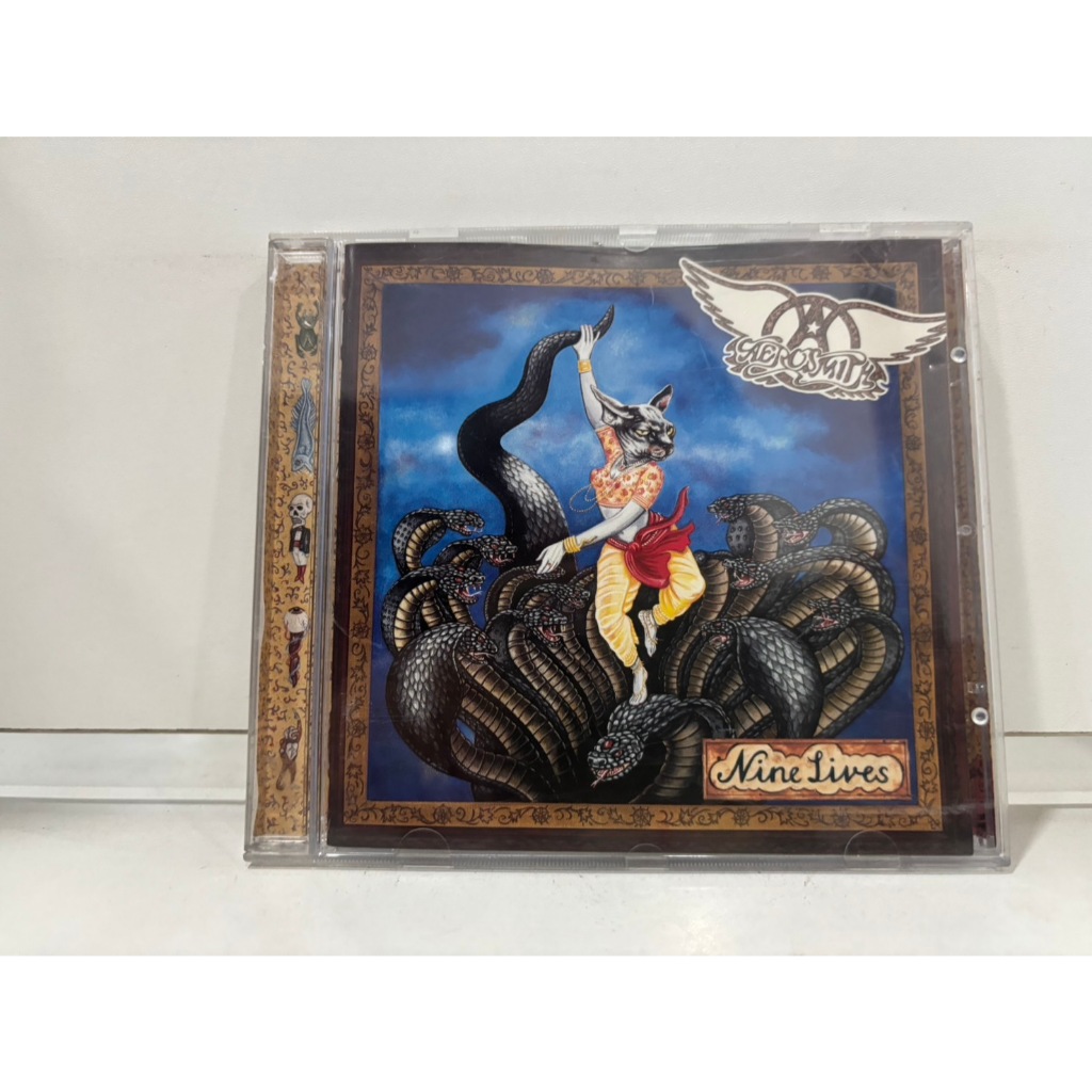 1 CD MUSIC  ซีดีเพลงสากล     AEROSMITH NINE LIVES      (B13B54)