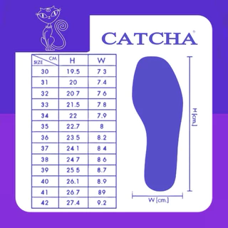 CATCHA รองเท้าแคทช่า รองเท้านักเรียนหญิง สีดำ Size : 30-42 พร้อมบิลเบิกโรงเรียน